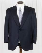 NEW Brioni Cuirinale 100 Wool Peak Lapel Grosgain Tuxedo Dinner Jacket 43 S R