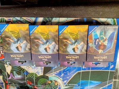 Lorcana Card Sleeves Lot Of 4 Packs matte finish standard size official disney