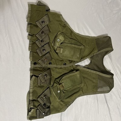 Custom Modified 40MM Ammo Vest. Additional Magazine Pouches Added. Size Small.