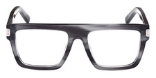 MCM MW5006 020 Shiny Dark Black Havana Square Eyeglasses 53-17-145 RX