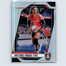 2024 Panini Prizm WNBA Cheyenne Parker-Tyus #114 Silver Prizm Atlanta Dream