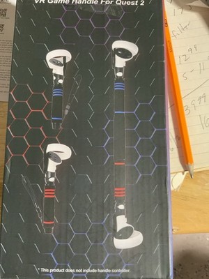 VR Game Handle Extension Grips for Meta Quest 2 Controllers
