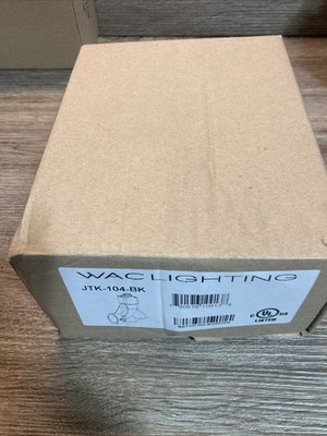 WAC Lighting JTK-104-BK J Series Line Voltage Track Head