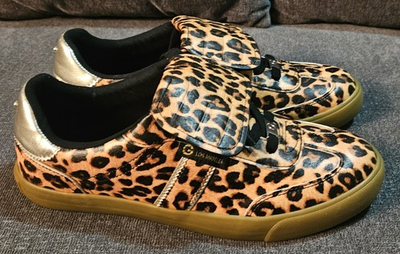 #ad GBG Los Angeles G by Guess Womens GG OFLIP Leopard Print Sneakers Size 11 M NWOB $24.99