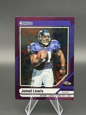 Jamal Lewis - 2024 Panini Donruss - Season Stat Line /500
