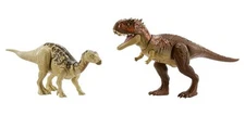 Mattel Jurassic World Survival Roarin' Battle Pack Skorpiovenator & Iguanodon