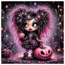 Diamond Art Kits for Adults, 5D Full Drill Halloween Diamond Painting Kit, Eas,,