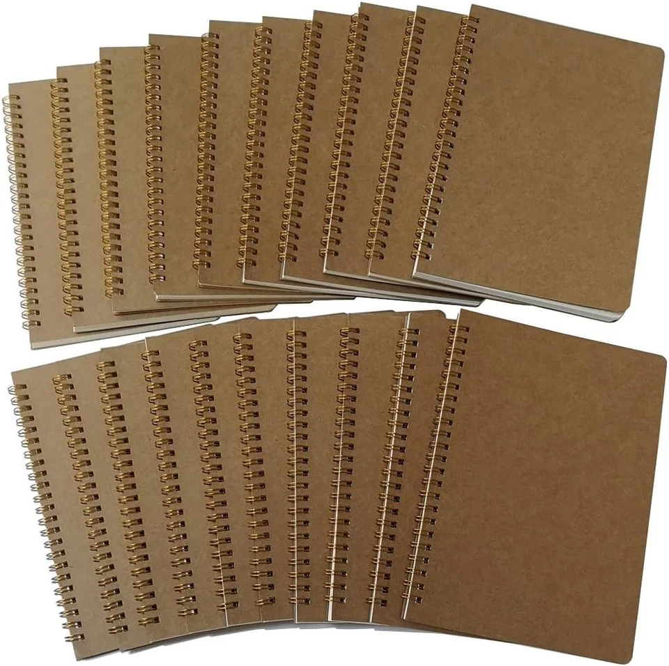 Versatile A5 Dotted Grid Softcover Notebooks, 20 Pack - Perfect for Pen Lovers - Image 2 of 4