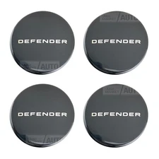 2020-2026 Land Rover Defender L663 Silver Script Wheel Center Caps 605123480