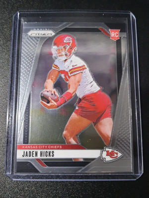 Jaden Hicks - Prizm Football 2024 - Kansas City Chiefs - RC