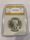 1937 Walking Liberty Half Dollar MS66