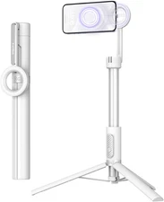 Kraftgeek Magnetic Selfie Stick Tripod for Iphone, 64” Phone Tripod for Magsafe,