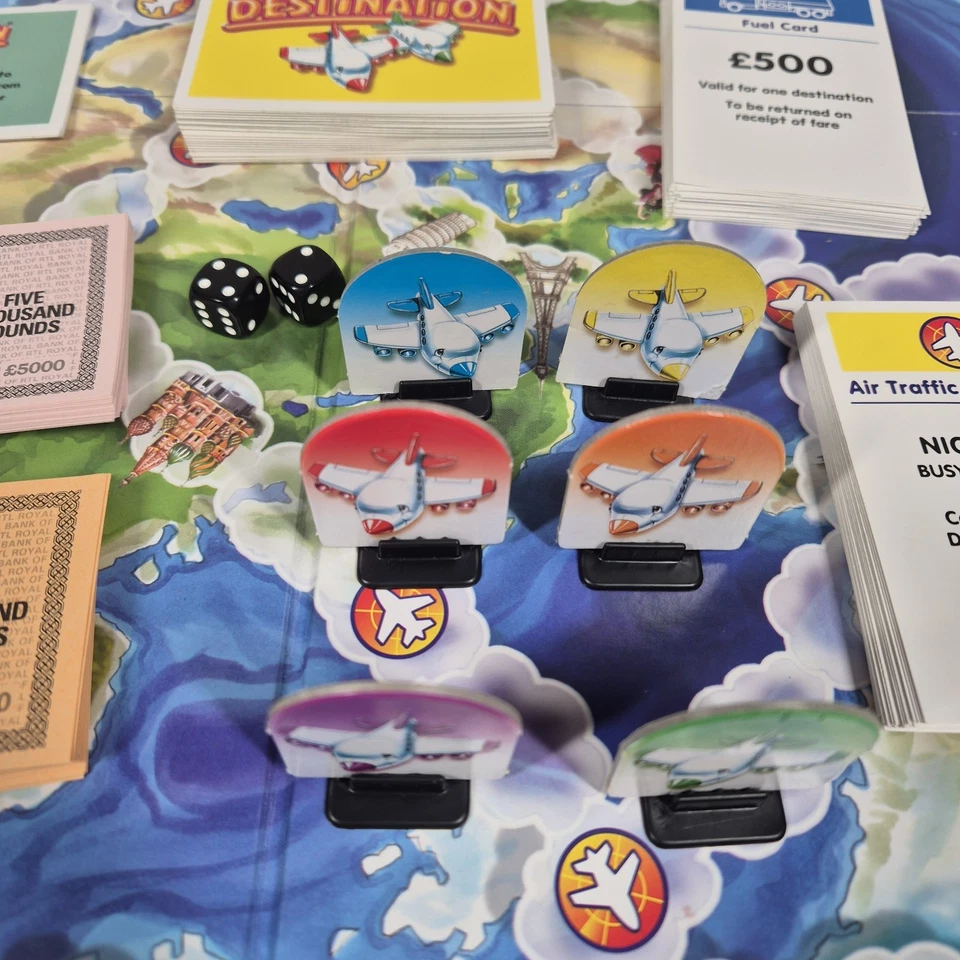 Destination World Board Game 100% Complete  - Image 4 of 4