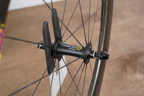 ENVE SES 6.7 PowerTap Carbon Clincher Rim Brake Wheelset Shimano/SRAM 11 Speed - Picture 7 of 13