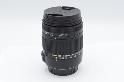 Sigma 18-250mm f/3.5-6.3 DC OS HSM Macro APS-C Lens for Canon EF-S (AF INOP)