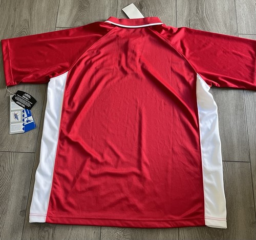 NWT Charles River Sport Polo Shirt Men’s XL Red White Carondelet Cougars CHS - Picture 6 of 6