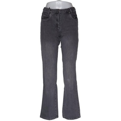 Giada, Jeans, Größe: 36, Grau, Baumwolle/Elasthan, Einfarbig, Denim, Damen #dLu