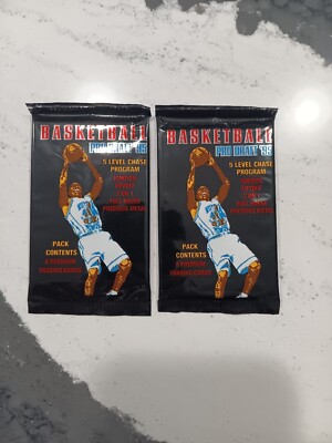 (2) - Pro Draft 95  Basketball 8 Card Sealed Packs FREE SHIPPING! T339