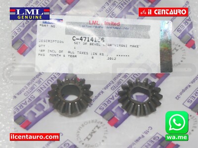 C-4714156 GETRIEBE MOTOR ANLASSER LML STAR 125, 150, 151, 200 VESPA PX