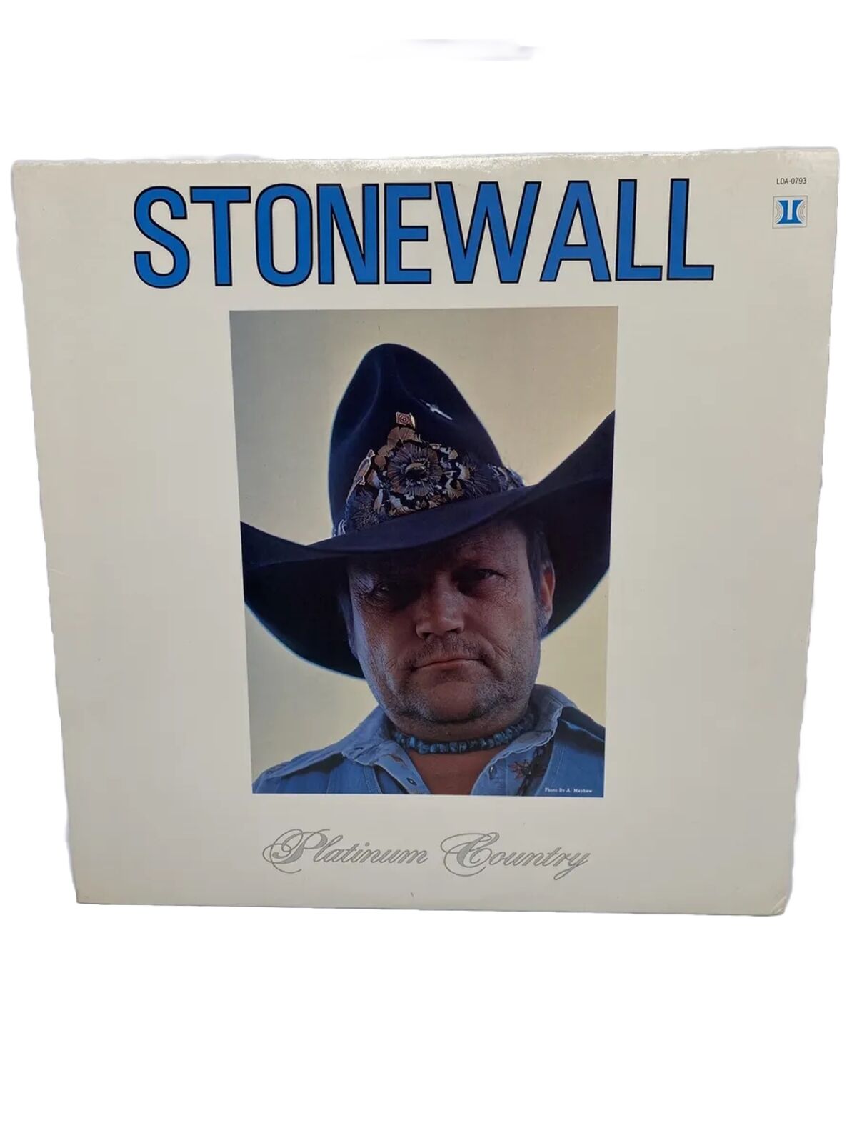 Stonewall Jackson Platinum Country 1979 Vinyl LP Little Darlin’ Records LDA-0793