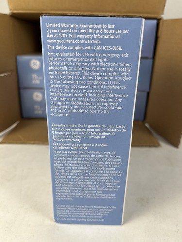 Case 6 GE LED Warm Light Bulb 4-packs 1600 Lumens A19 15 watt 100 Watt Replace - Picture 4 of 12