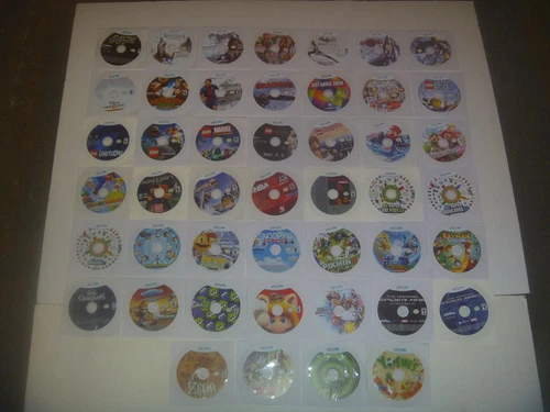 Nintendo Wii U (WIIU)" Games : You Choose from Large Selection! "Disc Only"