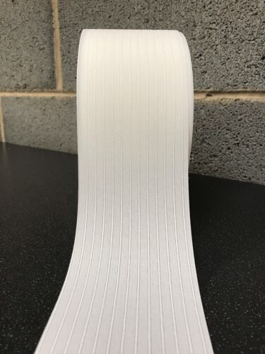 *BROADWELL WHITE* MADE TO MEASURE VERTICAL BLIND REPLACEMENT SLATS 89mm WIDE - Picture 3 of 6