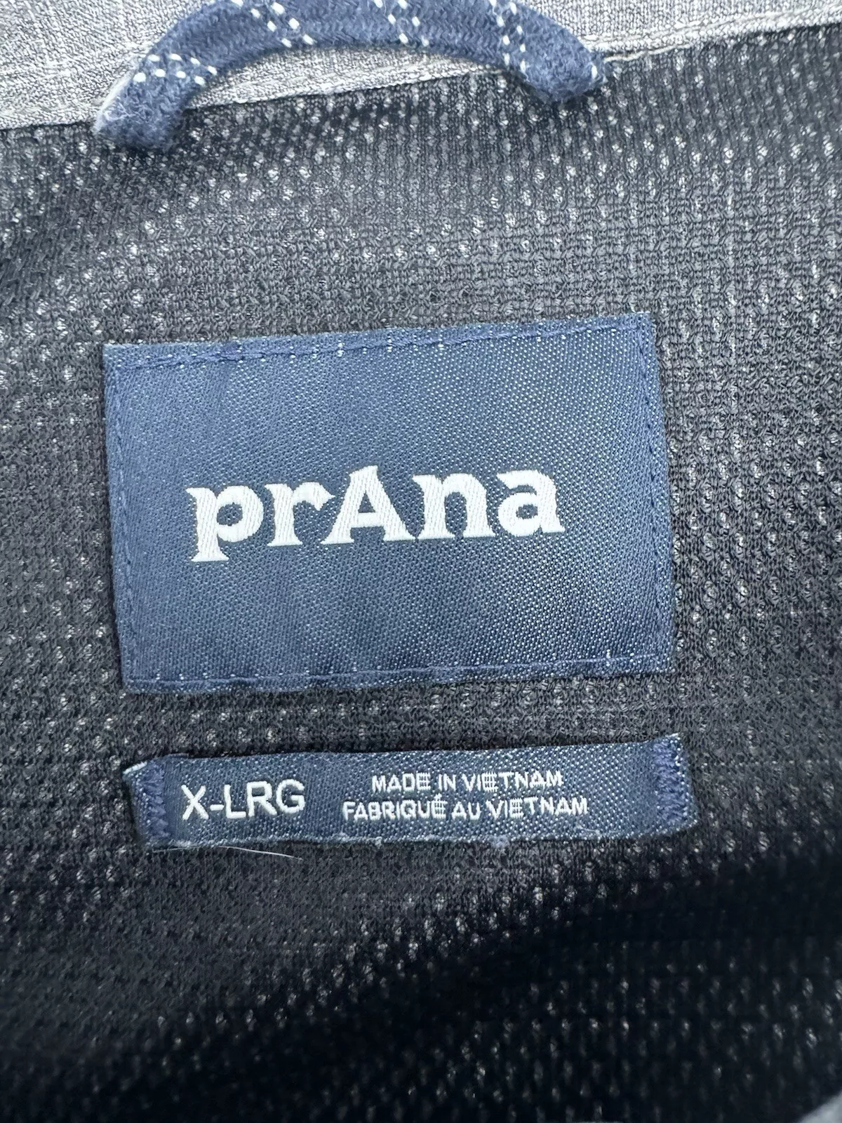 prana check short sleeve garvan button front performance shirt