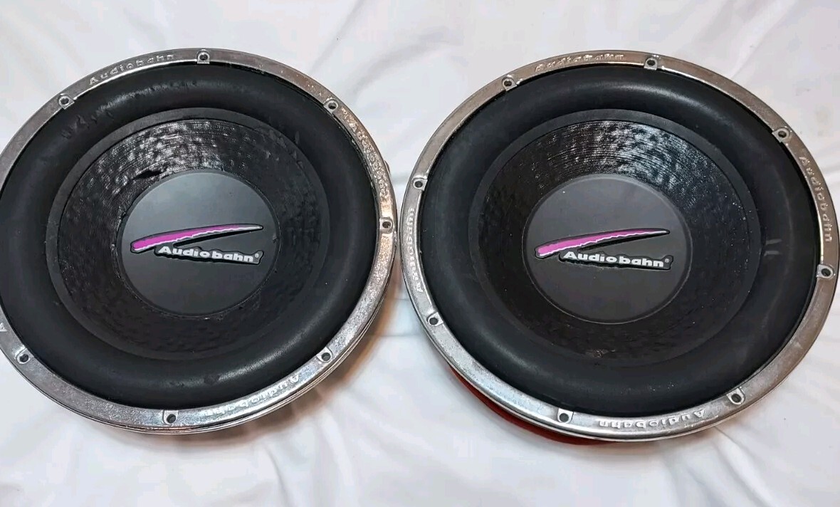 12 PAIR Audiobahn Subwoofer 12” Aw1200EU 700Watts