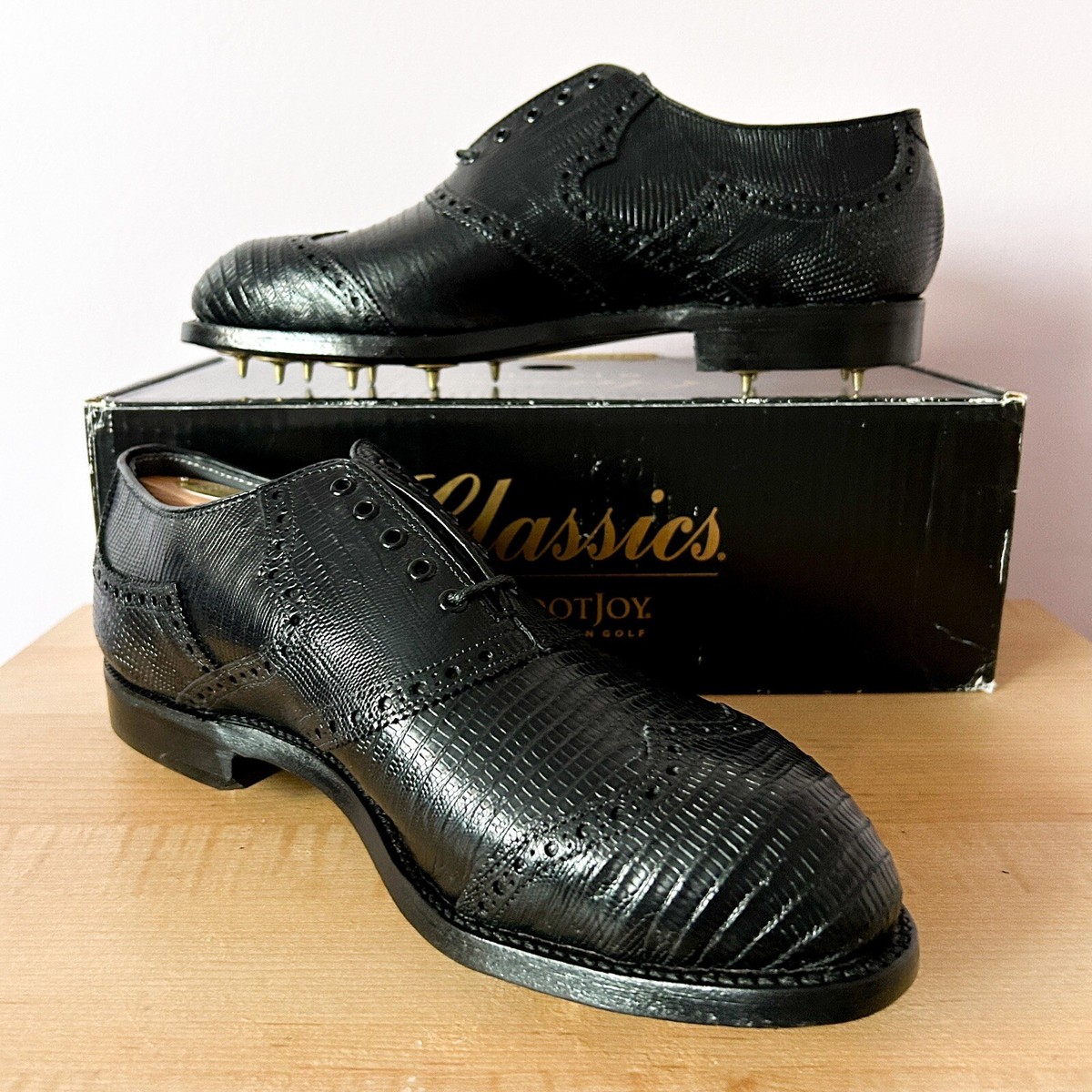 CLASSIC　Style　 ウィングチップメダリオン　トゥ　GOLFSHOES CLASSIC Style ウィングチップメダリオン トゥ GOLFSHOES