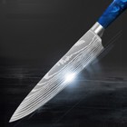 4PC Japanese Damascus pattern Stainless Steel Kitchen Chef Knives Set &Scabbard — photo 9