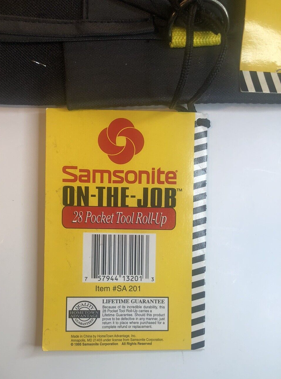 SAMSONITE ON THE JOB 28 POCKET TOOL ROOLUP eBay