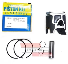 Honda CR250 1986 - 1996 66.40mm Bore Mitaka Racing Piston Kit 66.36mm