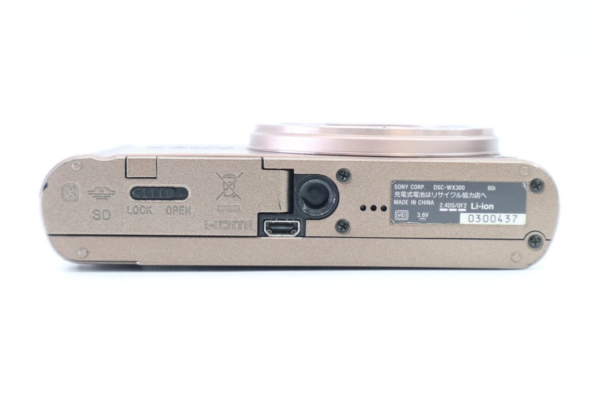 Sony Cyber‐shot DSC‐WX300 Brown Digital Camera from Japan