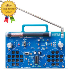 AM/FM Radio Kit  Soldering Project DIY Kit for Practicing Teaching Electronics