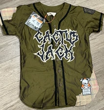 Cactus Jack Youth Size Medium baseball jersey Astroworld Travis Scott Graphic