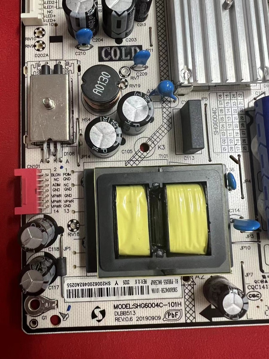 Power Supply (SHG6004C-101H) 81-PBE055-H4C13A For Philips