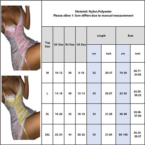 Lencería sexy de encaje para mujer sujetador push up bata ropa interior tanga babydoll ropa de dormir - Imagen 3 de 16