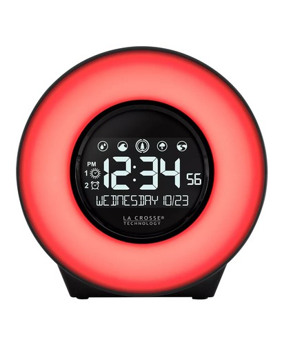 Reloj de Escritorio La Crosse Technology C83117 Color Mood Light - Elegante y Funcional