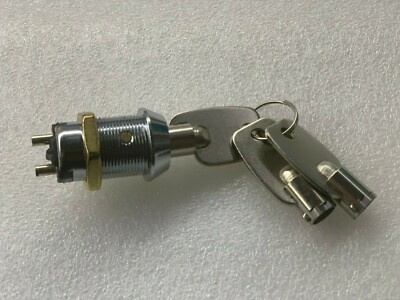 10 x 2 Positions high quality  ON OFF Electric Keylock Push Button Switch