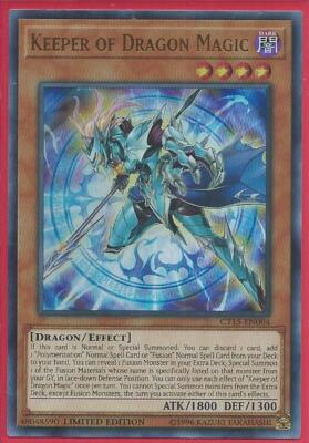 Yugioh - Keeper of Dragon Magic - Holographic Ultra Rare - Limited