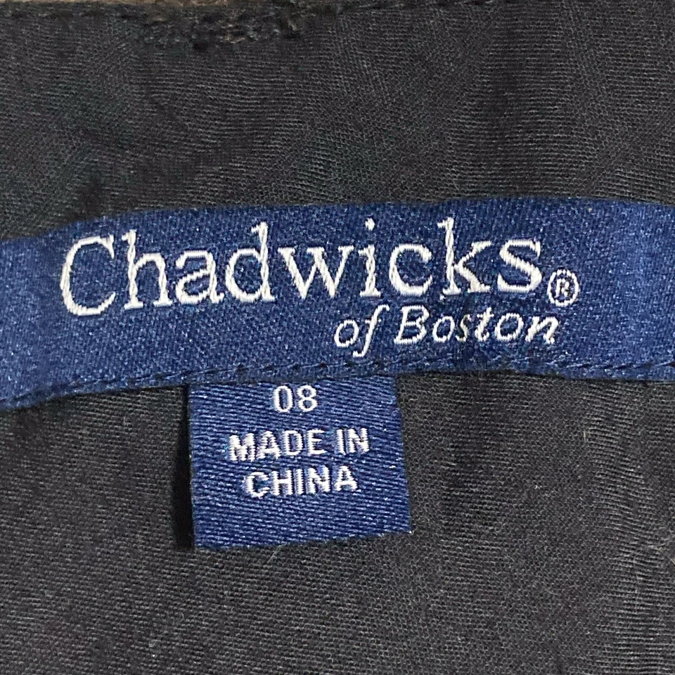 Pantalones para mujer Chadwick talla 8 marrón mezcla de lana totalmente forrados pantalones pierna recta Foto 2 de 4