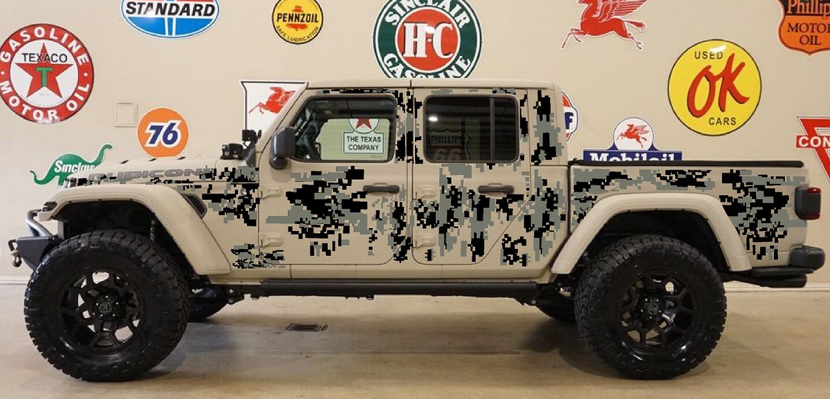 Digital Camo Jeep Wrangler