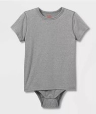 Kids' Adaptive Short Sleeve Bodysuit with Abdominal Access - Cat  Jack Lot Of 2