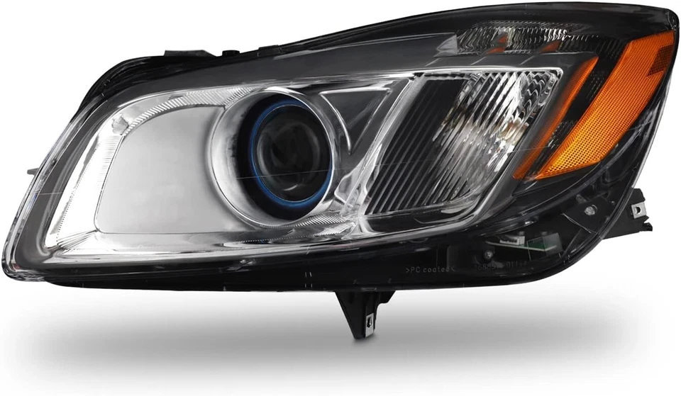 Faro negro proyector HID Buick Regal 2011-2013 con LED DRL lado del conductor Foto 2 de 4