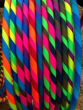 38" 20mm Dance Hula Hoop w/ Pro-Gaff Grip Tape by Rainbow Dragon - Large MDPE