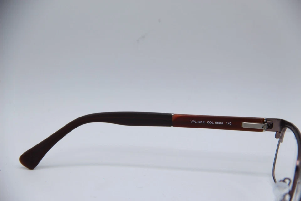 NUEVAS GAFAS POLICE VPL 431K COL. 0K03 MARRÓN GUNMETAL MONTURAS AUTÉNTICAS 54-17 Foto 3 de 4