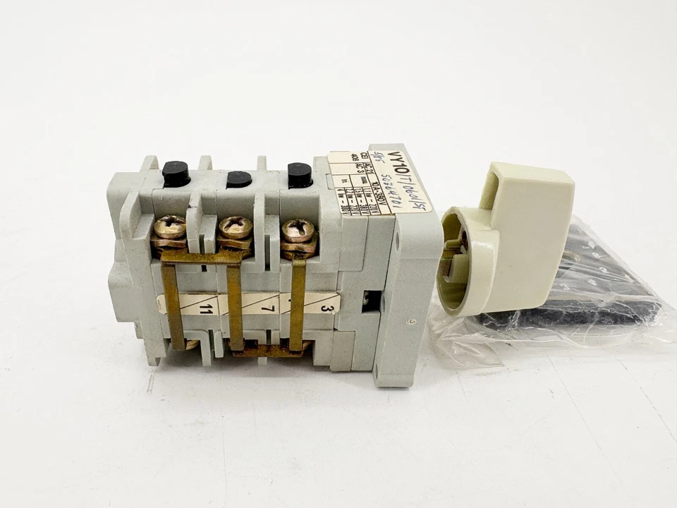 Nuevo interruptor giratorio Entreelec VY10/T/0601/ST 7 posiciones mantenido VY10-T-0601-ST Foto 2 de 3