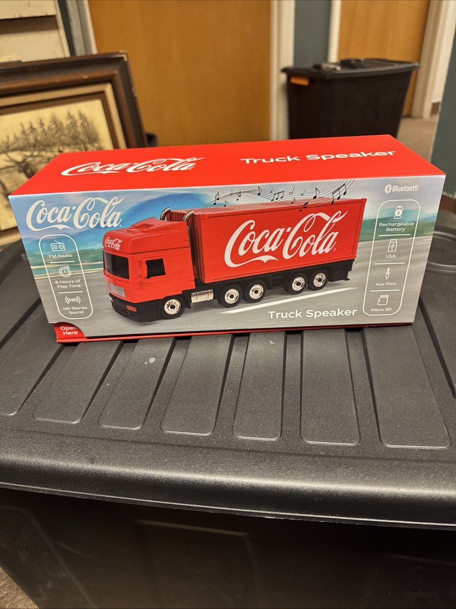 Coca Cola Bluetooth Truck Speaker New Sealed | eBay