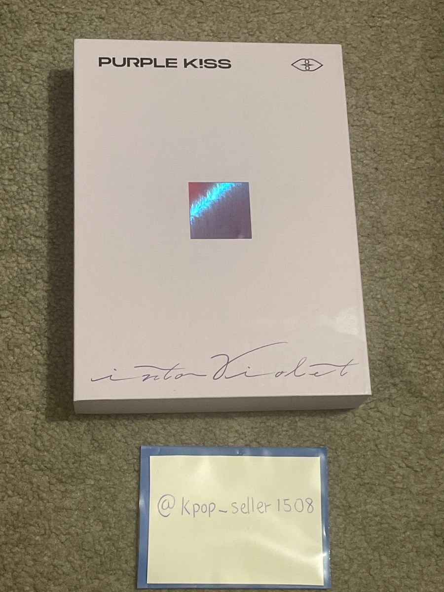Purplekiss パープルキス　サイン入りCD アルバム Purple Kiss Swan 1st Single Album Twenty Autographed Signed